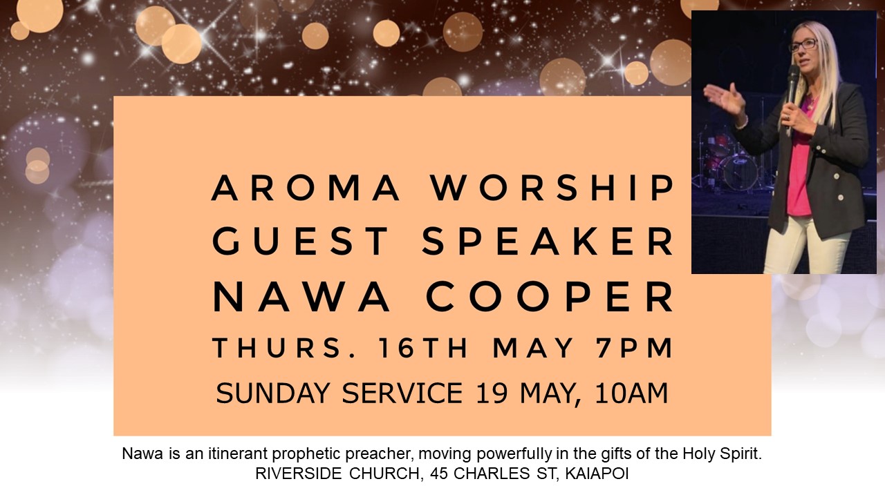 Aroma Worship 2024.5.16 Nawa Cooper website